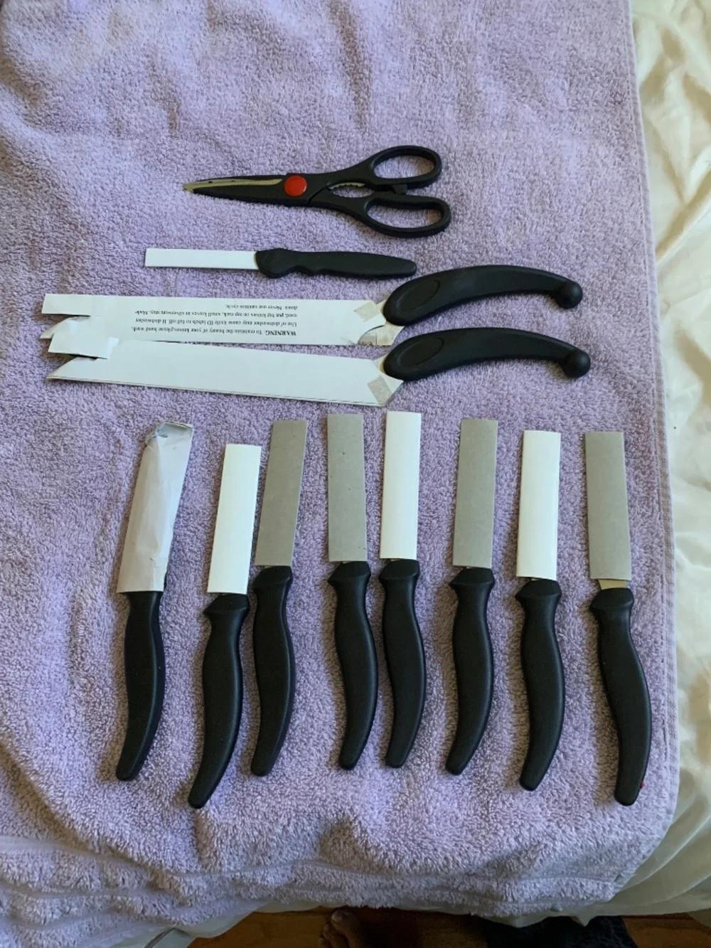 New in Box Miracle Blade Knife Set